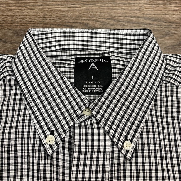 Antigua Black Atlanta United FC Soccer Shirt L - Picture 2 of 4